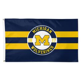 WinCraft - Michigan Wolverines 3' x 5' Applique Flag - Multicolor