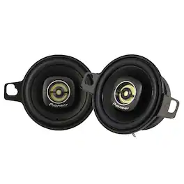 Pioneer - 2.75" - 2-way, 450 W Max Power, Carbon/Mica-reinforced IMPP™ cone, 16 PEI hard dome tweeter - Coaxial Speakers (pair) - Black