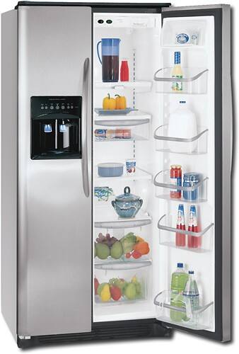 Best Buy: Frigidaire 26.0 Cu. Ft. Side-by-Side Refrigerator With Thru ...