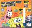 Front Detail. Best Buy GC - $20 SpongeBob Gift Card.