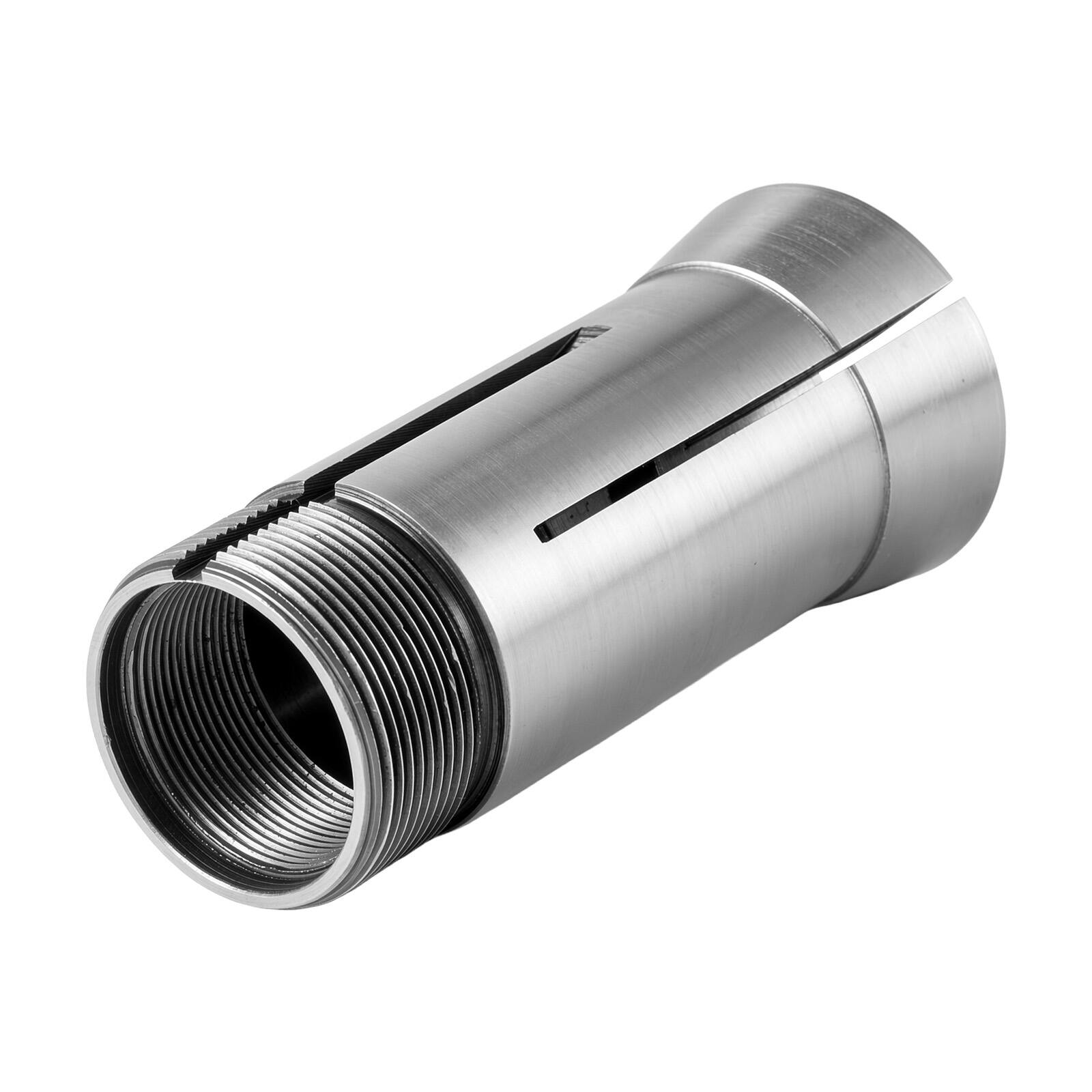 Alt View 5. VEVOR - 5C Collet Set 1/8"-1" 15 Piece Precision 5C Round Collet Chuck Set, for Milling Machine Drill Presses - Silver.