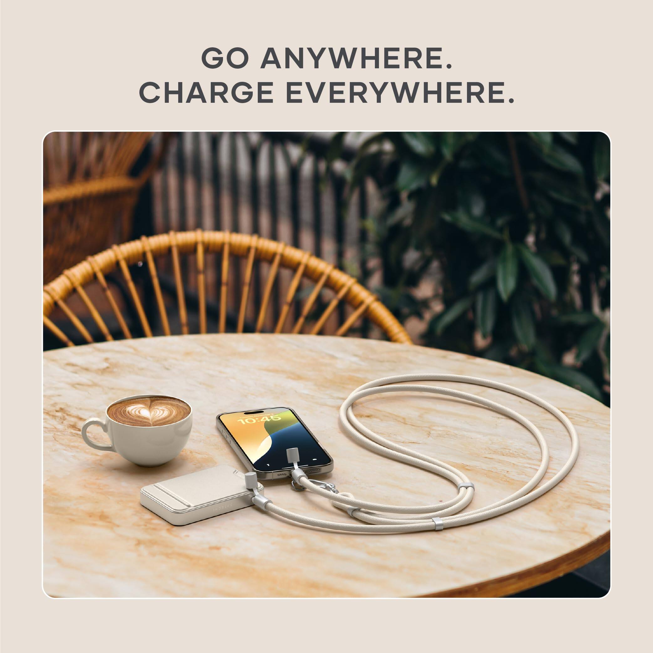 GO ANYWHERE.  
CHARGE EVERYWHERE.