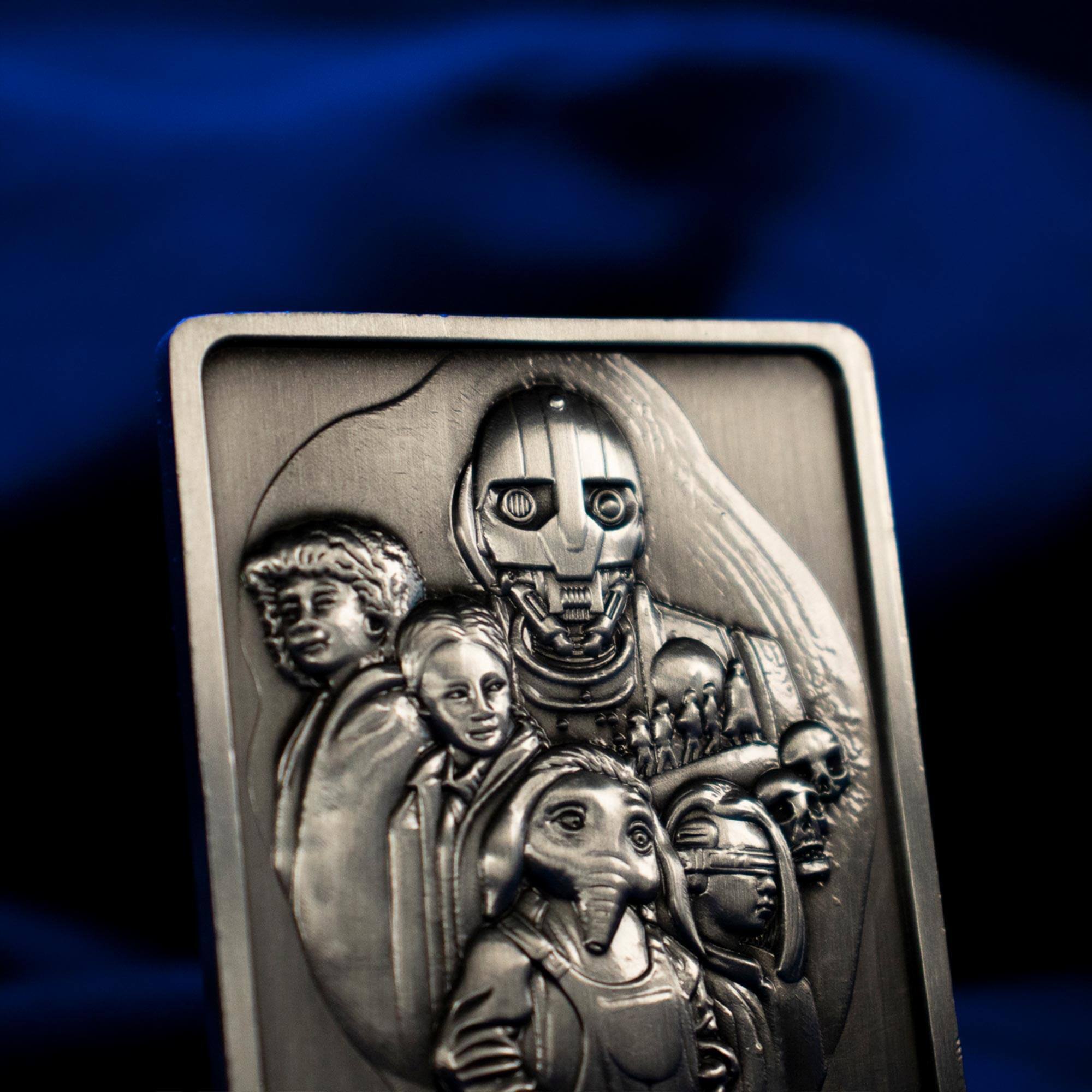 Alt View 2. Star Wars - Star Wars Limited Edition Skeleton Crew Ingot - Silver.