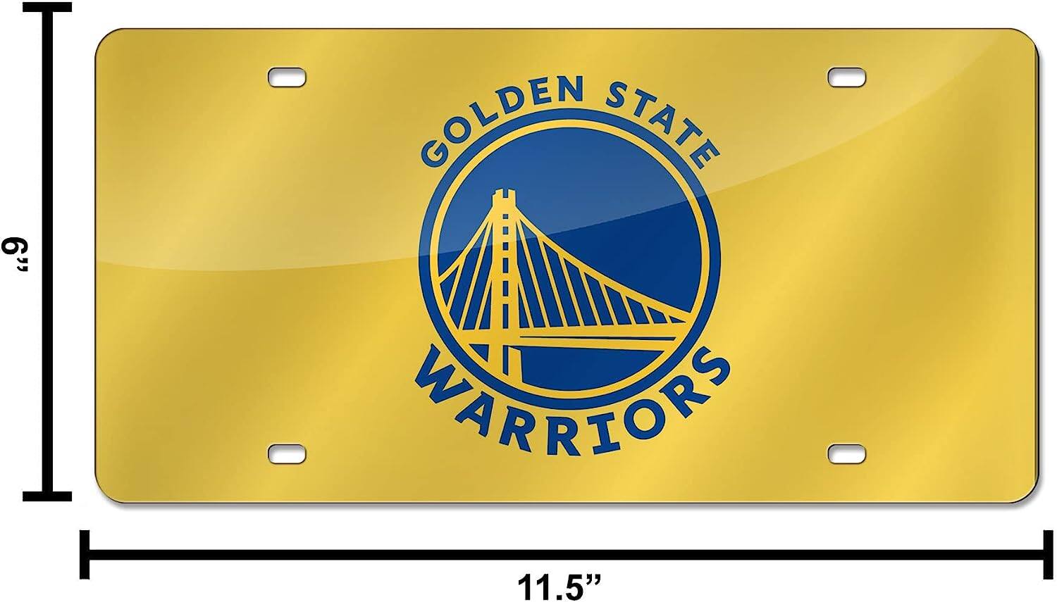 6" x 11.5" GOLDEN STATE WARRIORS