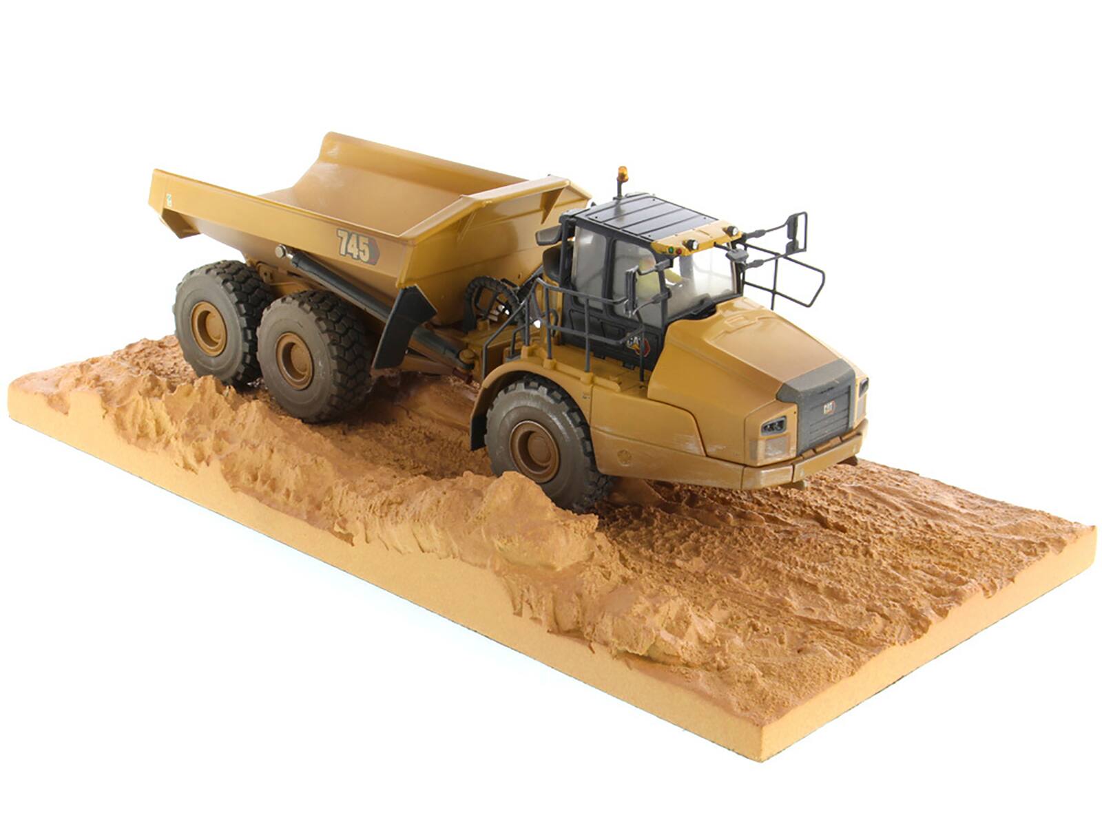CAT Caterpillar 745 Articulated Truck with Operator (Dirty Version ...
