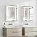 Alt View 2. FUFU & GAGA - Smart LED Bathroom Mirror Cabinet – Anti-Fog, Dimmable 3-Color Light, Adjustable Shelves - White.