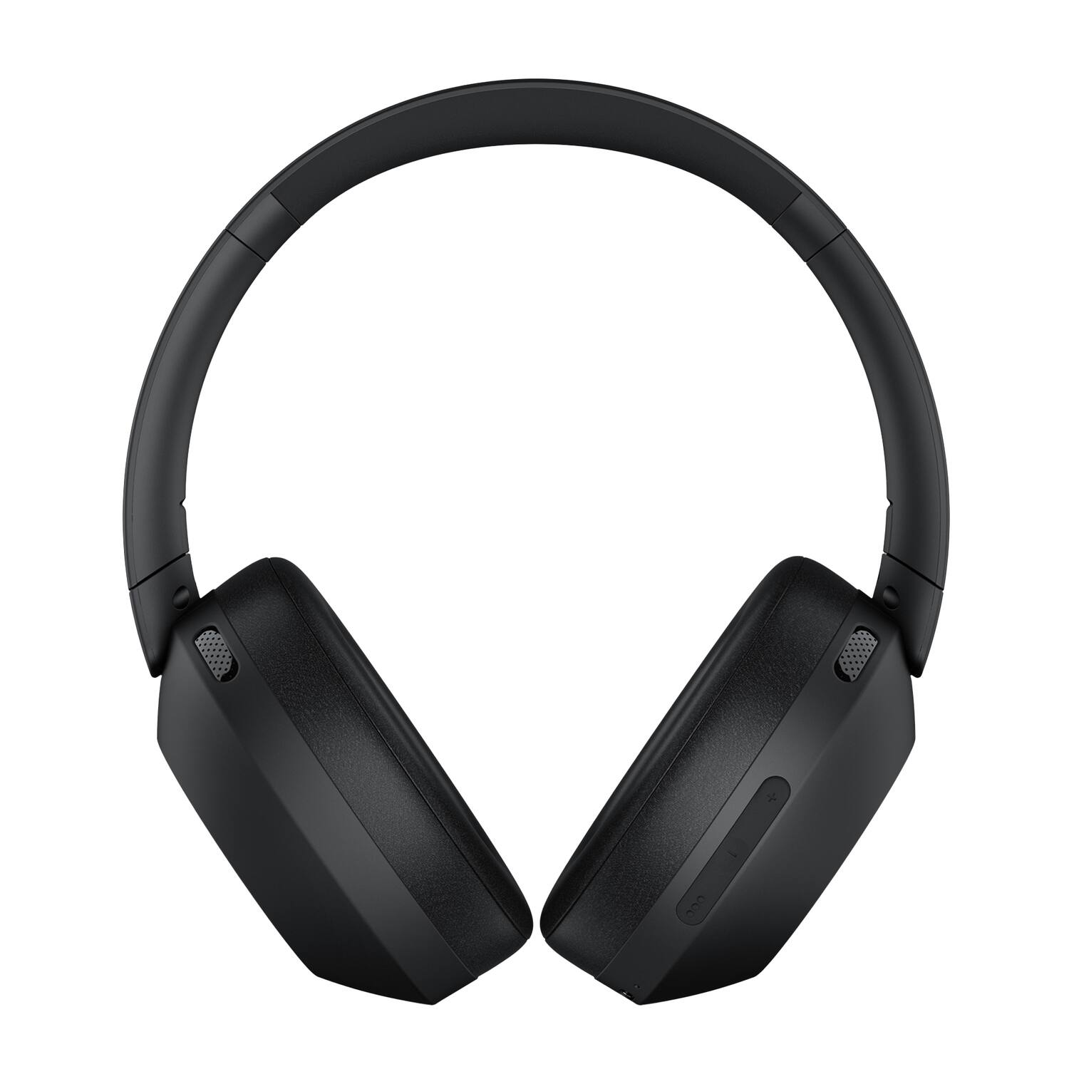 Left. Mixx - StreamQ C4 ANC Bluetooth Folding Over-Ear Headphones, Active Noise Canceling, 40-Hour Play Time, Mic - Black.