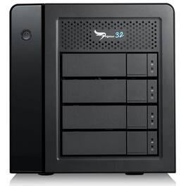 Promise Technology - Pegasus32 R4 16TB (4x4TB) 4-Bay Thunderbolt 3 / USB 3.2 Gen 2 RAID Array