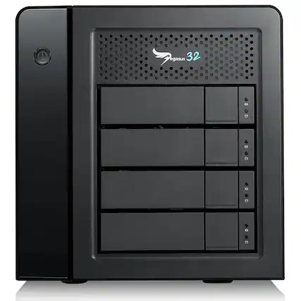 Front. Promise Technology - Promise Technology Pegasus32 R4 16TB (4x4TB) 4-Bay Thunderbolt 3 / USB 3.2 Gen 2 RAID Array.