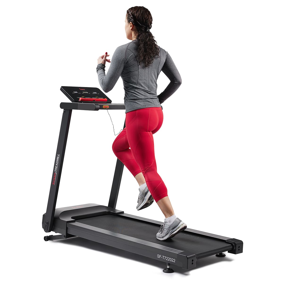 【tanimotion】 Sunny Health & Fitness Slim Interactive Auto Incline Smart