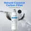 Natural Coconut Carbon Filter Original and effective Waterdrop - CmoUs Vmer Fin_taan - PRE-SEDIMENT AND CARBON BLOCK FILTER G3 CF F Filter DESET AFTER REPLACEMENT A NOTICE Please replace the filter every 6 months or 100 gallons, whichever comes first. The indicator shows the remaining life of the filter.