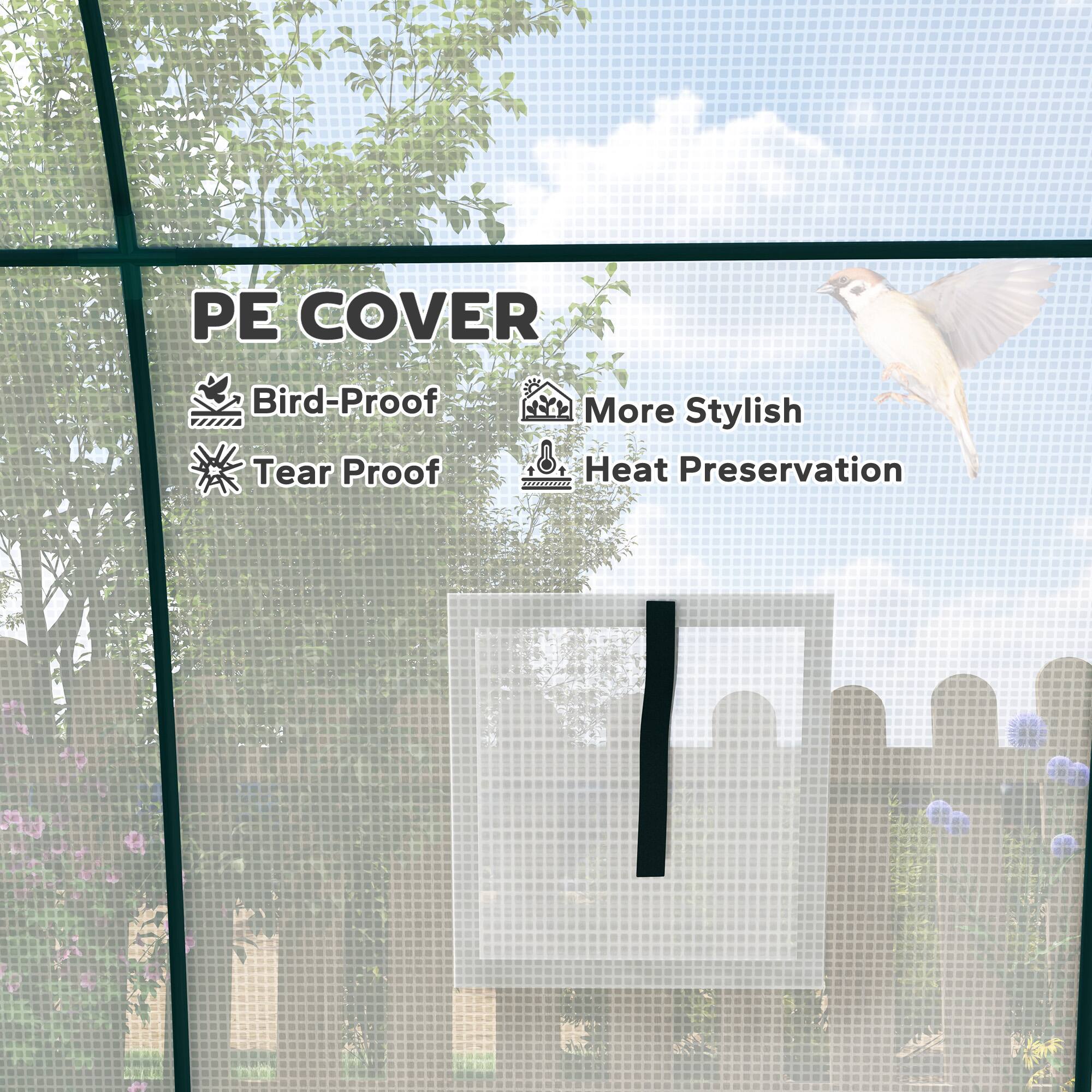 PE COVER, Bird-Proof, Tear Proof, More Stylish, Heat Preservation, POOPI