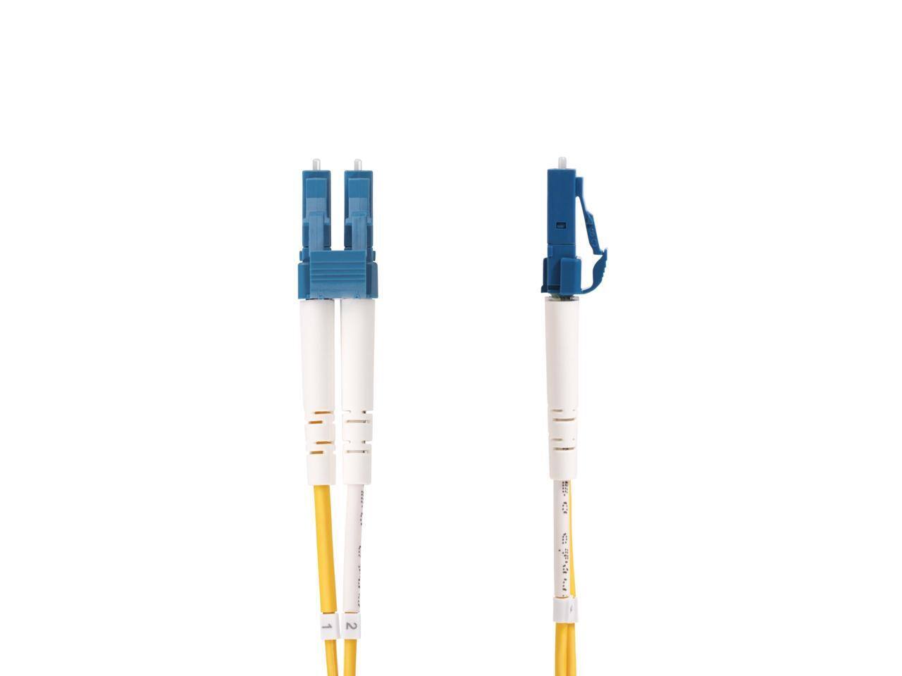 Alt View 2. StarTech.com - StarTech 3m LC to SC UPC OS2 Single Mode Duplex Fiber Cable 100G Low Loss LSZH Jumper.