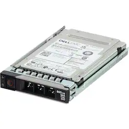 Dell - Refurbished Excellent - 800GB 12/24Gbps SAS WI TLC 2.5 SSD KPM6XMUG800G (H6GCD) (NOT FOR HOME PC!)