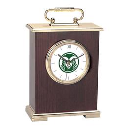 Jardine - Colorado State Rams Carriage Clock - Gold