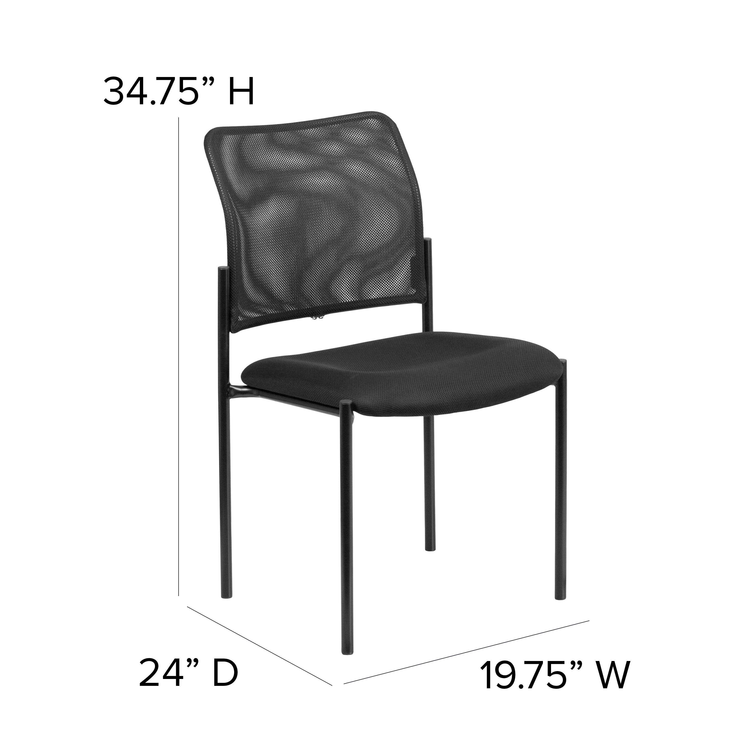 34.75" H  
24" D  
19.75" W