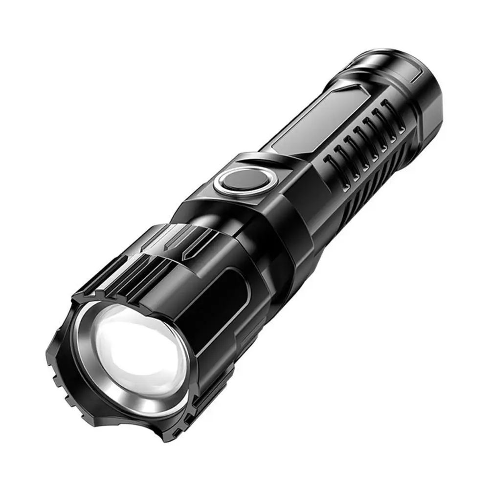 Cluzine - High-Power Zoomable LED Flashlight, USB Rechargeable, 3 Modes