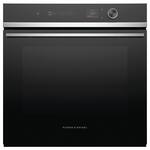 Fisher & Paykel - 24-in Built-In Single Electric Convection Wall Oven - Stainless Steel