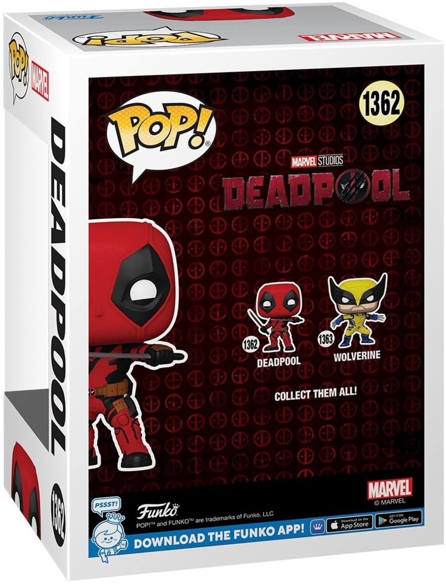Funko POP! Marvel: Deadpool 3 Deadpool COLLECTABLES Multicolor ...