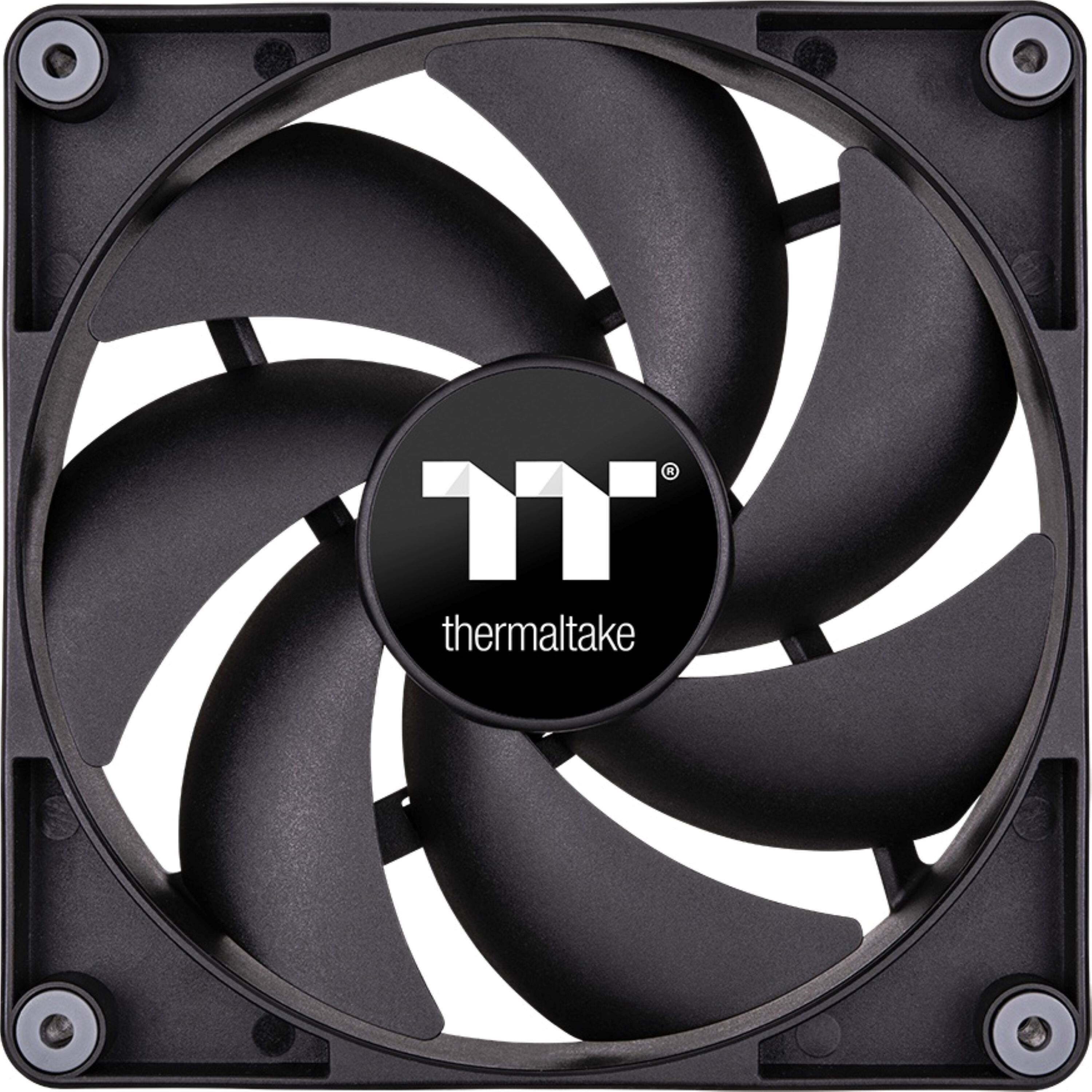 Alt View 11. Thermaltake - CT120 PC Cooling Fan (2-Pack) - Black.