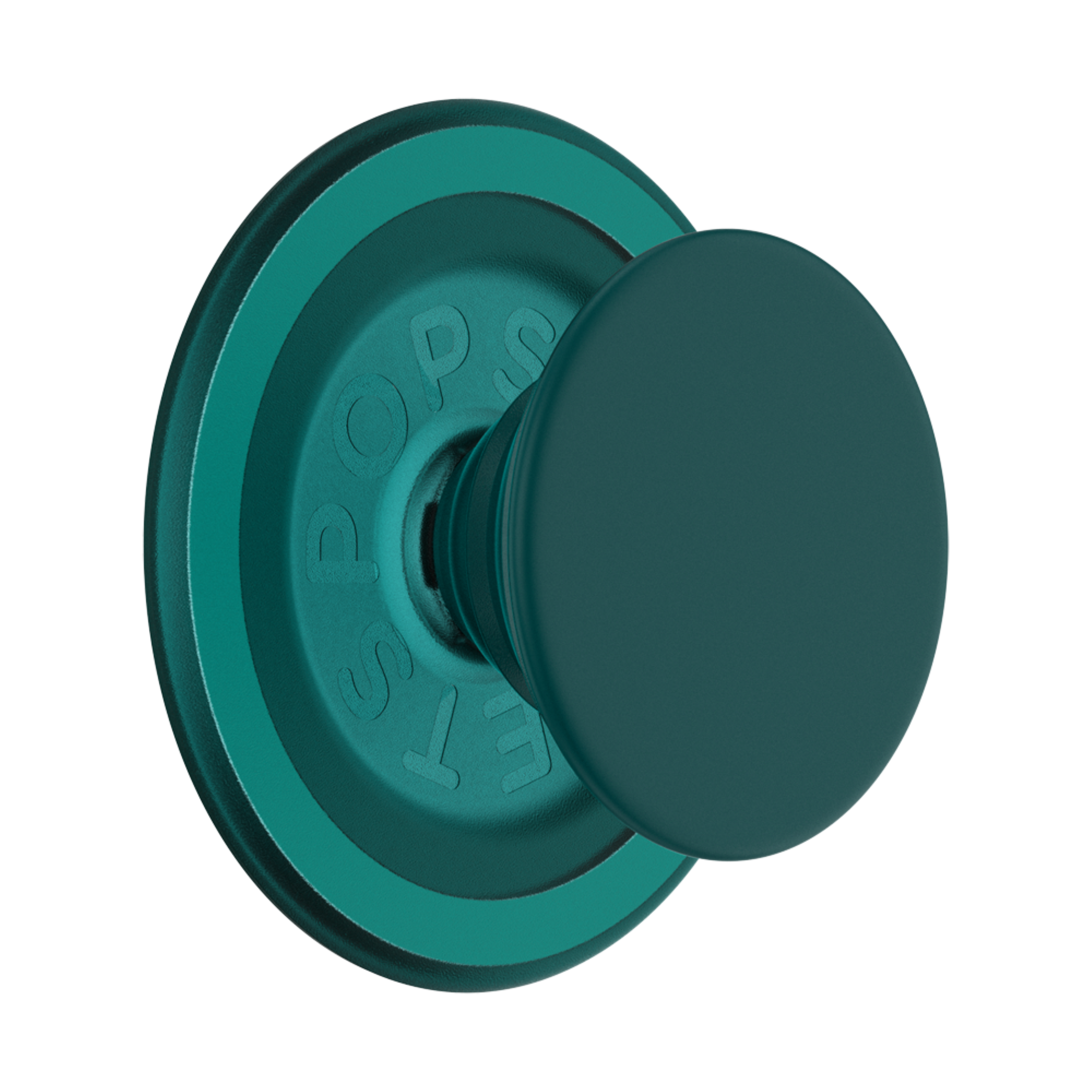 Angle. PopSockets - MagSafe PopGrip Universal Magnetic Grip & Stand with Adapter Ring for Cell Phones - Fresh Pine.