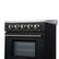Alt View 5. Forno Appliances - Loiano 2.3 Cu. Ft. Freestanding Electric Range with Storage Drawer - Black.