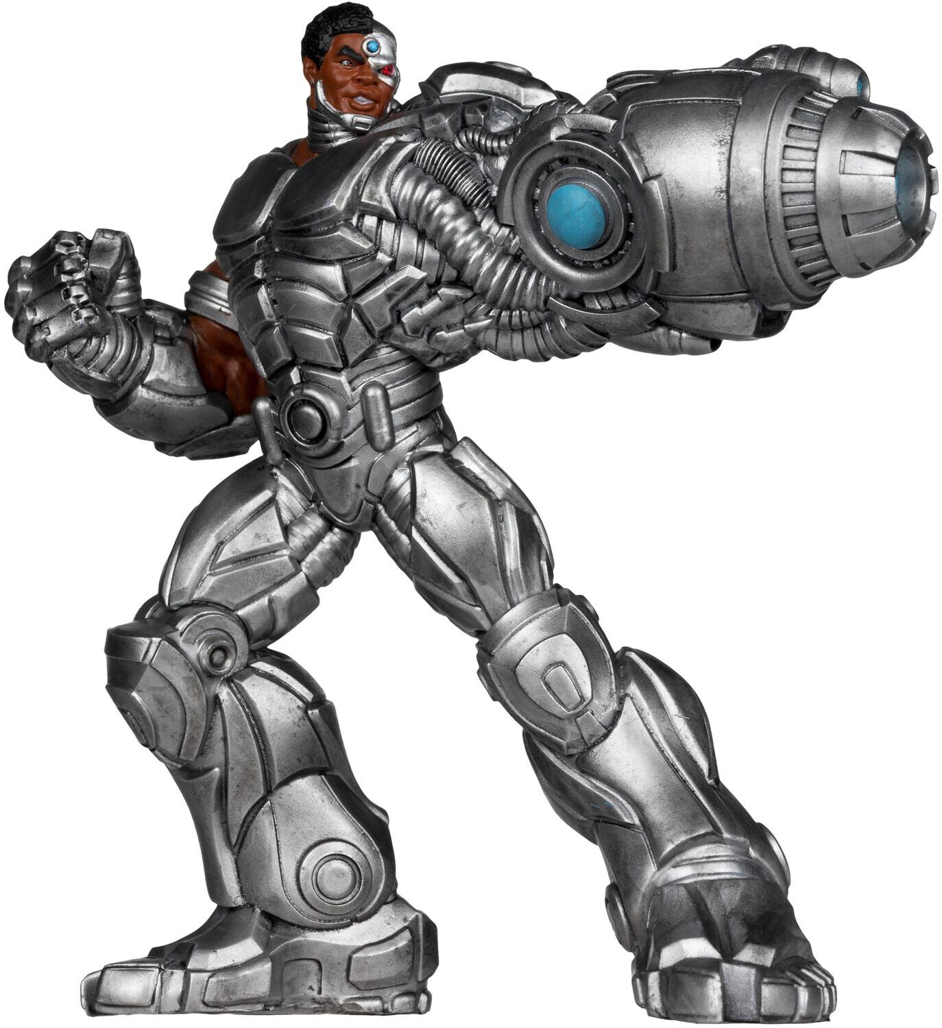 Alt View 4. DC Direct - McFarlane Toys - DC Direct - Todd's Mods - Cyborg Collector Vinyl Figure   - COLLECTIBLES - Multicolor.