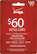 Front. Verizon Wireless Prepaid - $60 Top-Up Prepaid Card - Red.