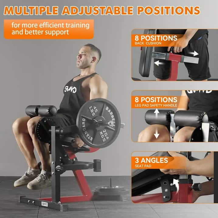 Syedee Adjustable Leg Extension Machine – Seat Leg Extension