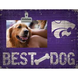 Fan Creations - Kansas State Wildcats 10.5" x 8" Best Dog Clip Photo Frame - Multicolor