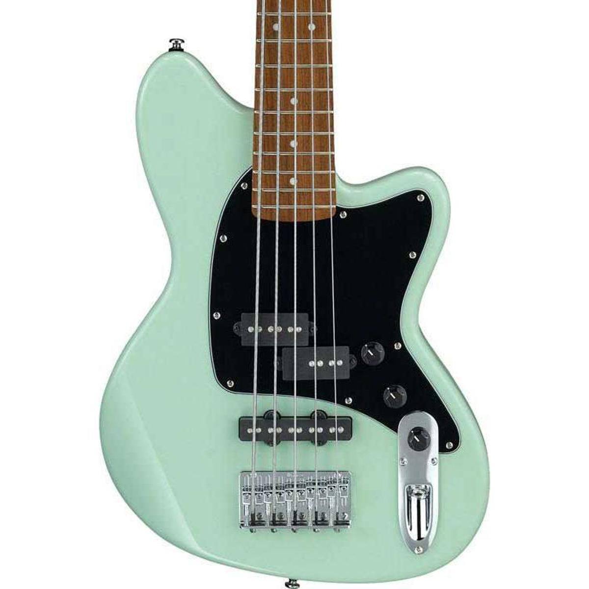 Alt View 1. Ibanez - Ibanez Talman Bass Standard TMB35 5-String Electric Bass Guitar, Jatoba Fretboard, Mint Green.