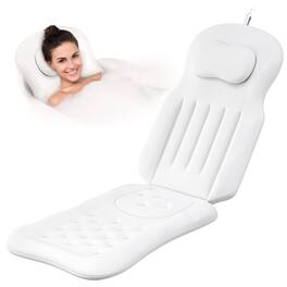 Fabibe - Full Body Bath Pillow For Bathtub Spa Pillows Tub Neck Head Shoulder And Support With Non-slip Suction Cups/4d Air - Default