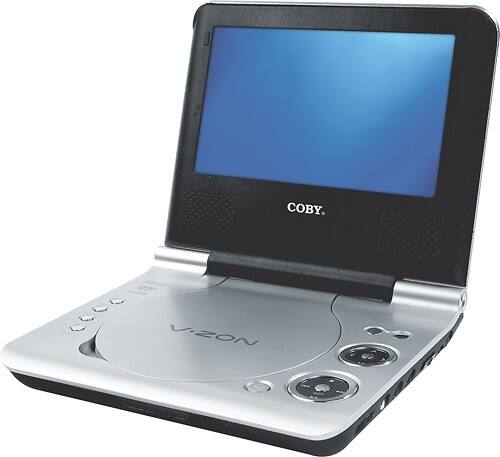 Angle Standard. Coby - 7" Widescreen TFT Portable DVD Player.