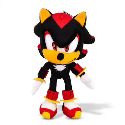 Front. Accessory Innovations Company - Sonic the Hedgehog 8-Inch Character Plush Toy | Shadow - Black.