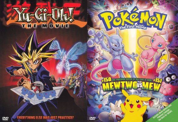 Best Buy Yu Gi Oh The Movie Pokemon The First Movie 2 Discs