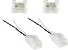 Front. Metra - Speaker Harness for Select 1997-2023 Jeep Dodge Ram Chrysler - Multi.
