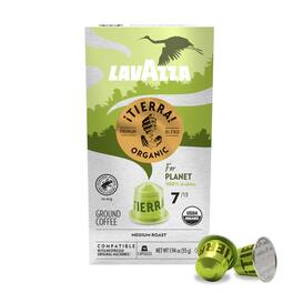 Lavazza - ¡Tierra! for Planet Aluminum Capsules, Compatible with Nespresso* Original Machines, Medium Roast, 30 Ct