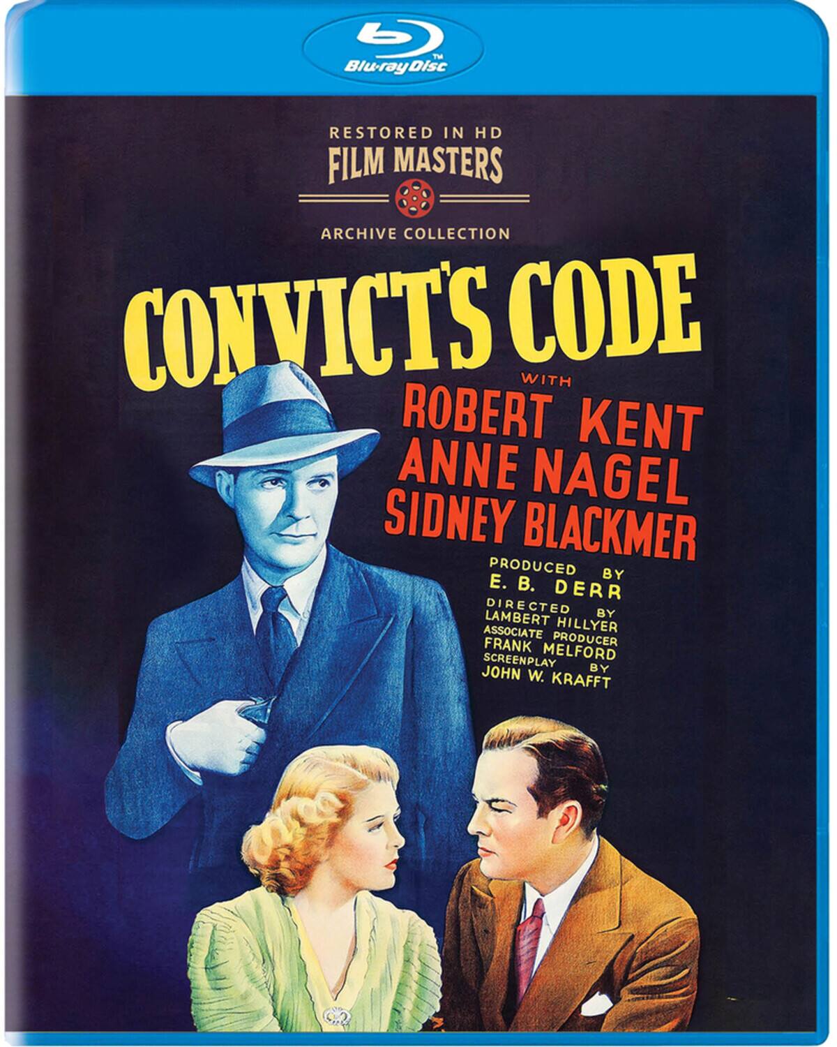 Front. Convict's Code   - BLU-RAY.