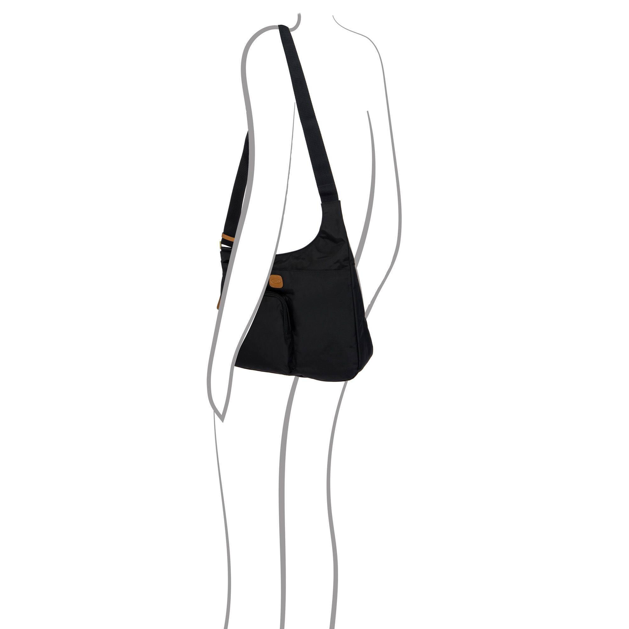 Alt View 2. Bric's - X-travel Hipster Crossbody - Black.