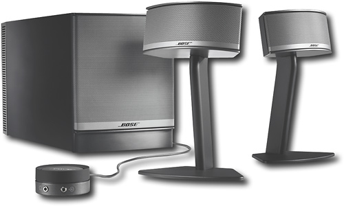 Customer Bose Companion® 5 Multimedia Speaker System (3-Piece) Black COMPANION - Best Buy