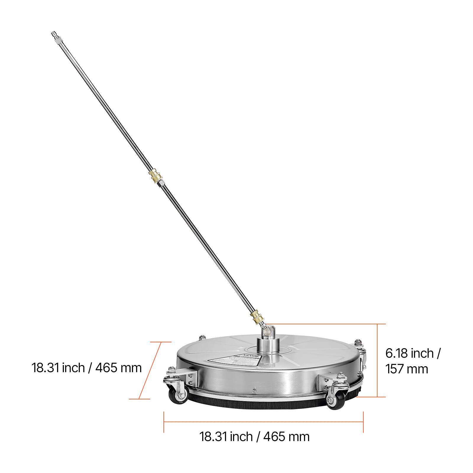 18.31 inch / 465 mm  
6.18 inch / 157 mm  
18.31 inch / 465 mm