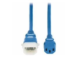 Eaton - Tripp Lite PDU C13 to C14 Power Cords - 15A 250V - 6 Pack - Blue