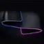 Left. Turtle Beach - Sense AIMO XXL Ultra-Wide RGB Illumination Gaming Mousepad - Black.