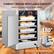 COMPACT DESIGN WITH LARGE CAPACITY
Keep 4 Full Size Pans of Dishes Warm
ROVSUN S e - E - OOF 999 - 1
180° Door Hinge
Easy to take out and replenish food