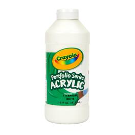 Crayola - Portfolio Series Acrylic Paint 16 oz. White
