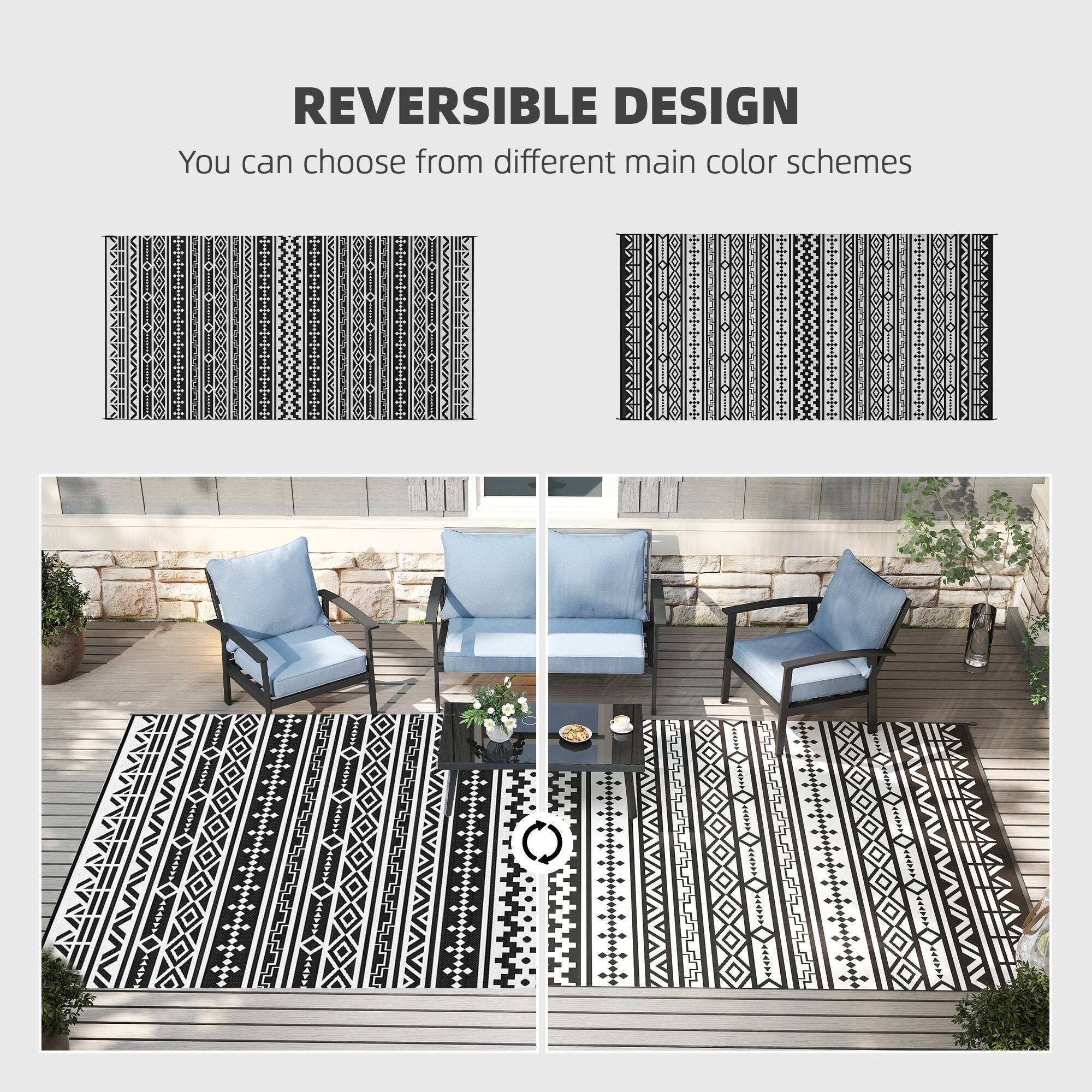 REVERSIBLE DESIGN
You can choose from different main color schemes