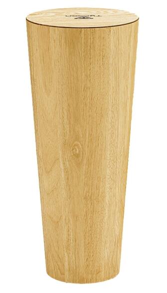 Front. Tycoon Percussion - 10" Siam Oak Ashiko Cajon, Handcrafted Hybrid Cajon & Djembe for Deep Bass & Crisp Slaps, Sustainably Made.