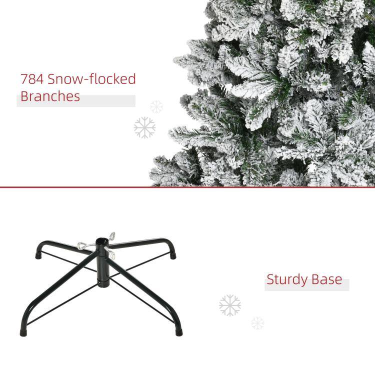 784 Snow-flocked Branches  
Sturdy Base