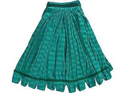 Alt View 1. RubberMaid - Web Foot Mop Head, Tailband  - Green.