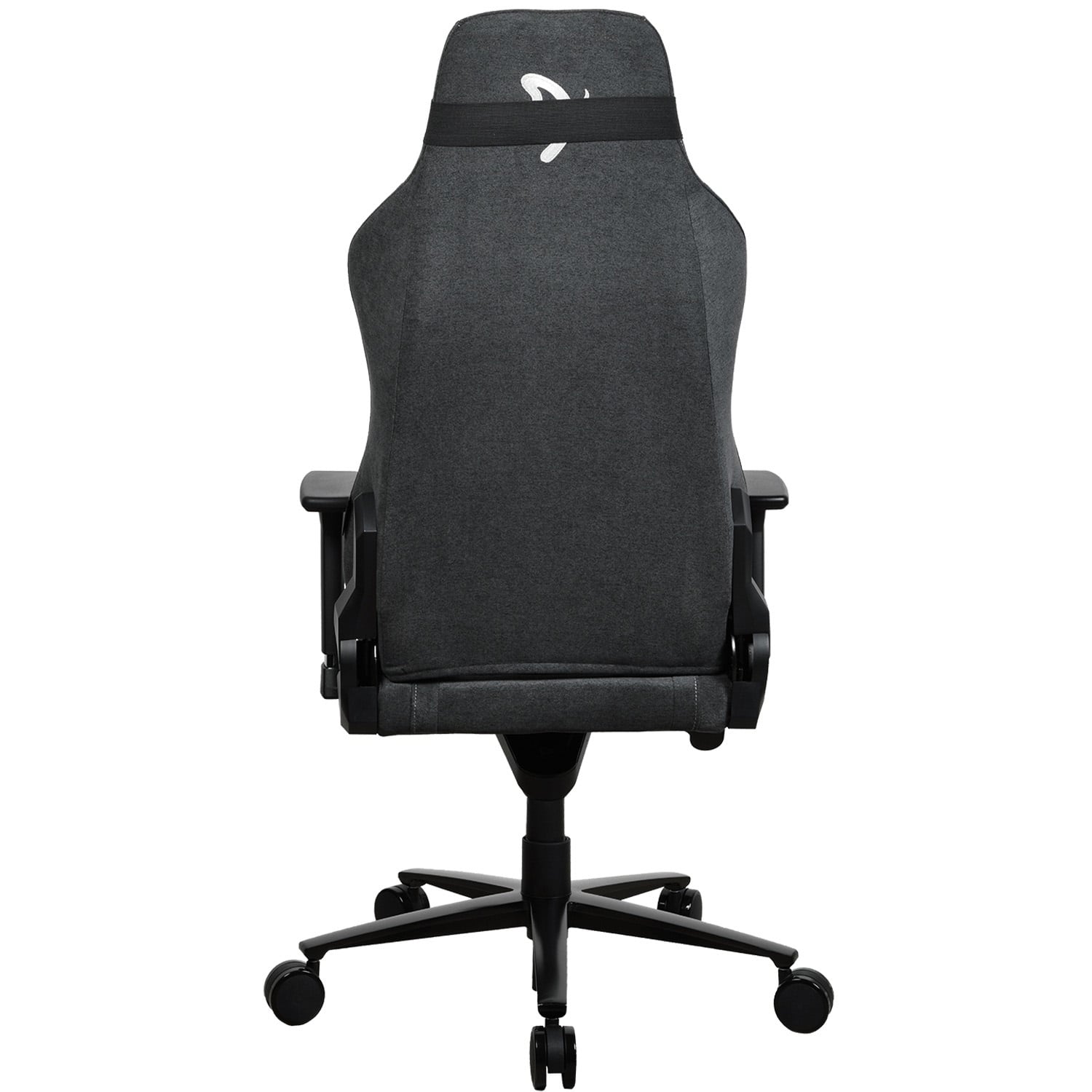 Alt View 13. Arozzi - Vernazza Soft Fabric Gaming Chair - Dark Gray.